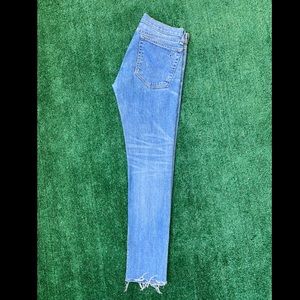 Rag & Bone Mid rise ankle light wash jeans